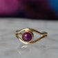 Ruby Toe Ring