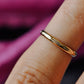 Gold Toe Ring Sun