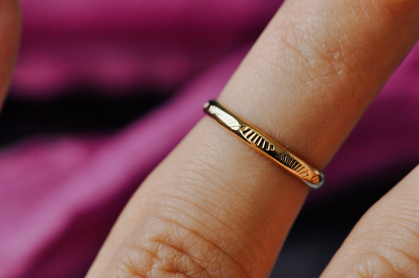 Gold Toe Ring Sun