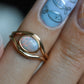 Australian Opal Toe Ring