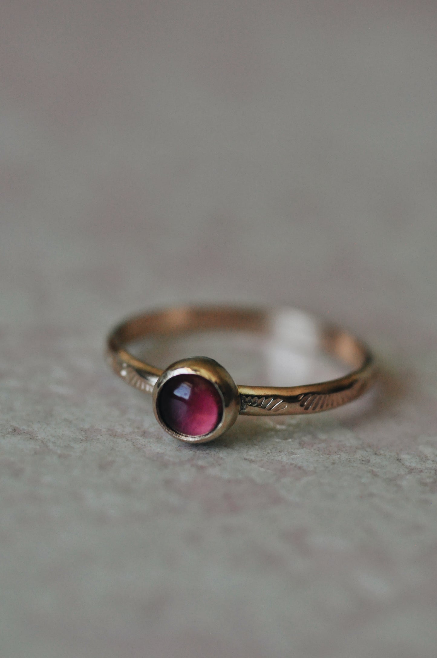 Garnet Ring Size 7