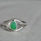 Chrysoprase Toe Ring