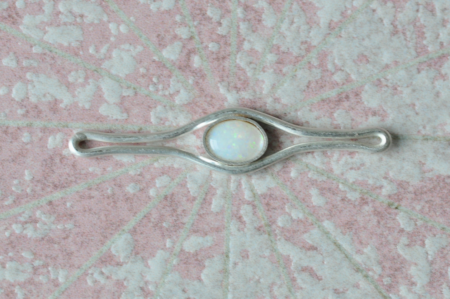 Opal Toe Ring