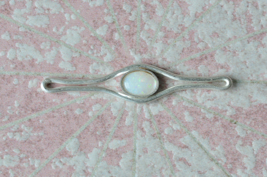 Opal Toe Ring