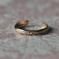 Gold Toe Ring Flower