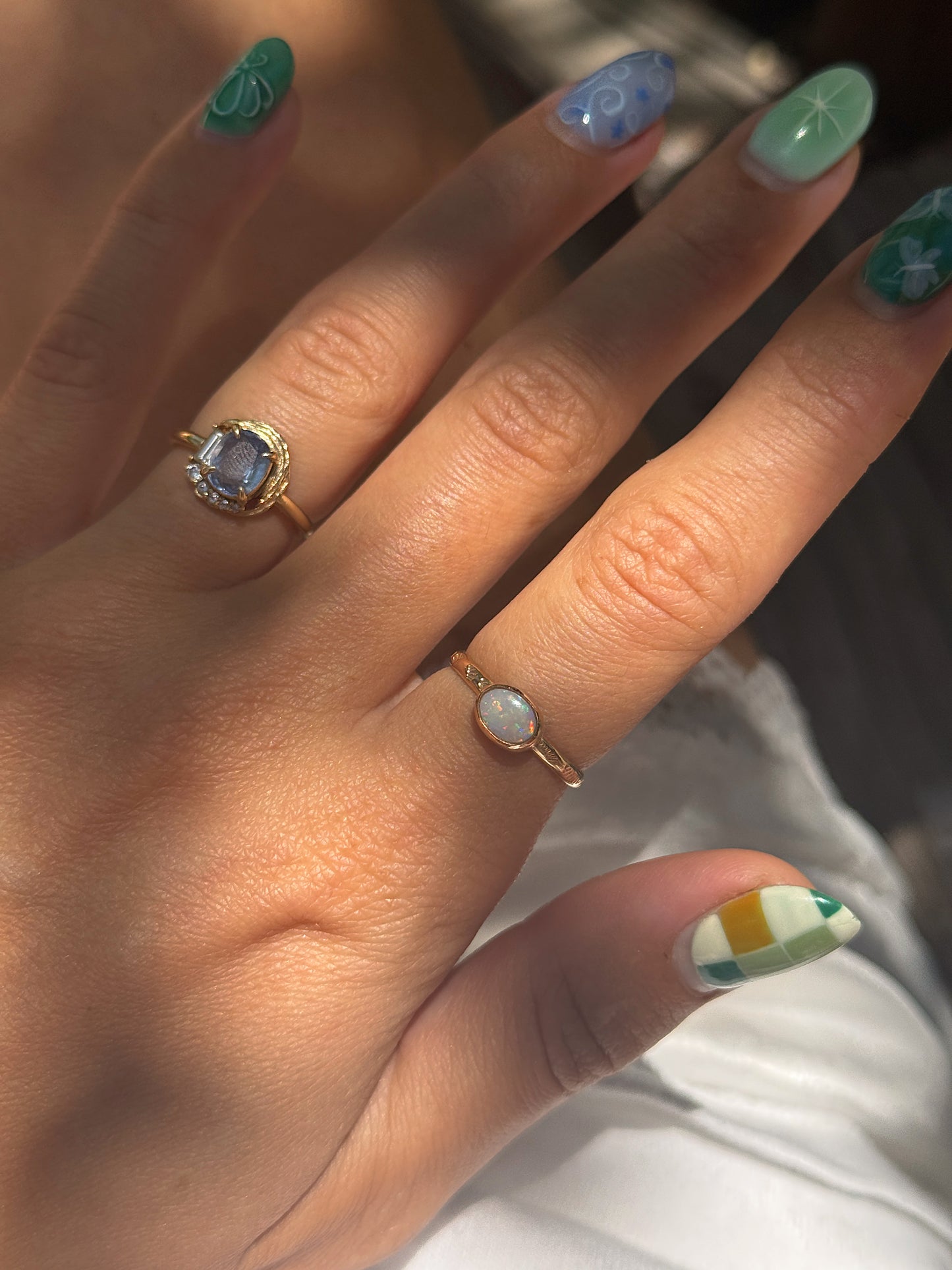 Opal Ring Size 7