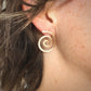 Gold Spiral Studs