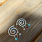 Droplet Spiral Earrings