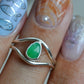 Chrysoprase Toe Ring