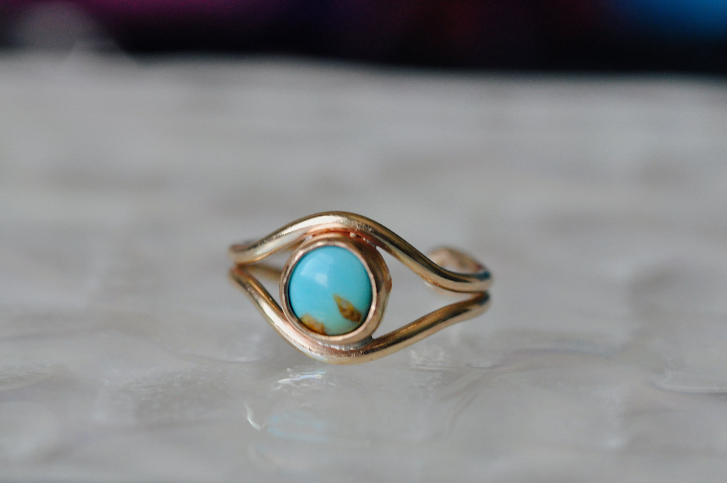 Turquoise Toe Ring