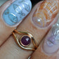 Ruby Toe Ring