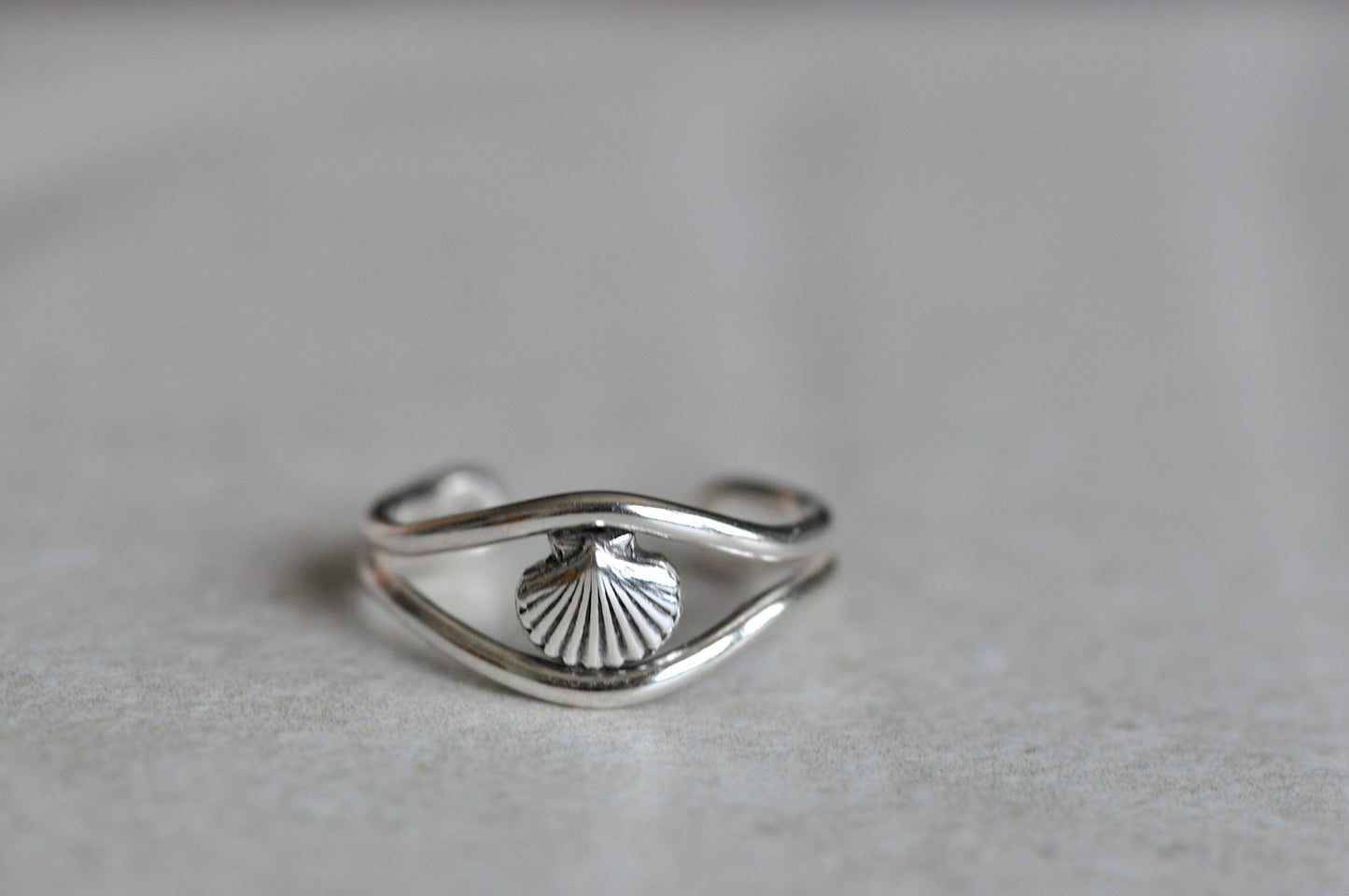 Seashell Toe Ring