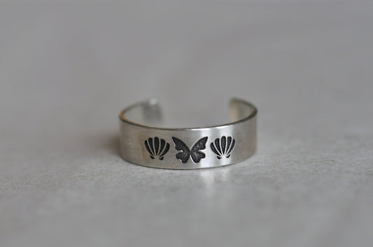 Butterfly Shell Toe Ring