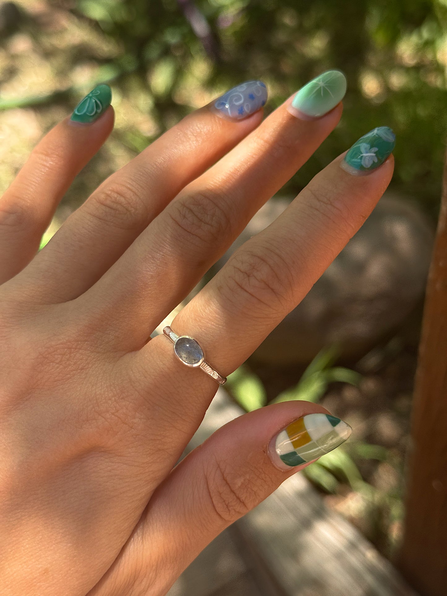Labradorite Ring Size 6.5