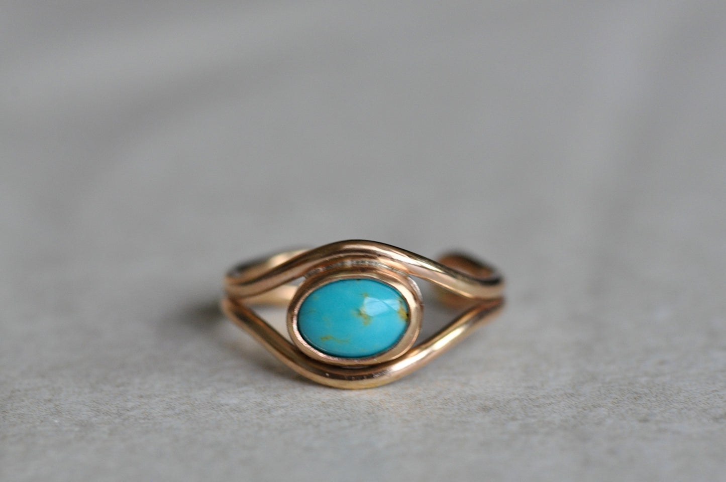 Turquoise Toe Ring