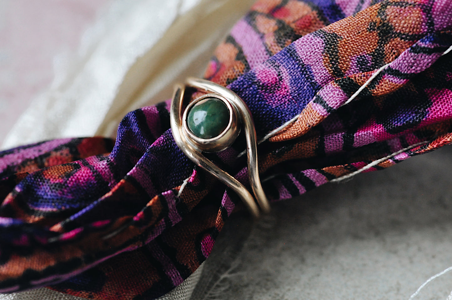 Ocean Jasper Toe Ring