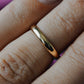 Gold Toe Ring Thick