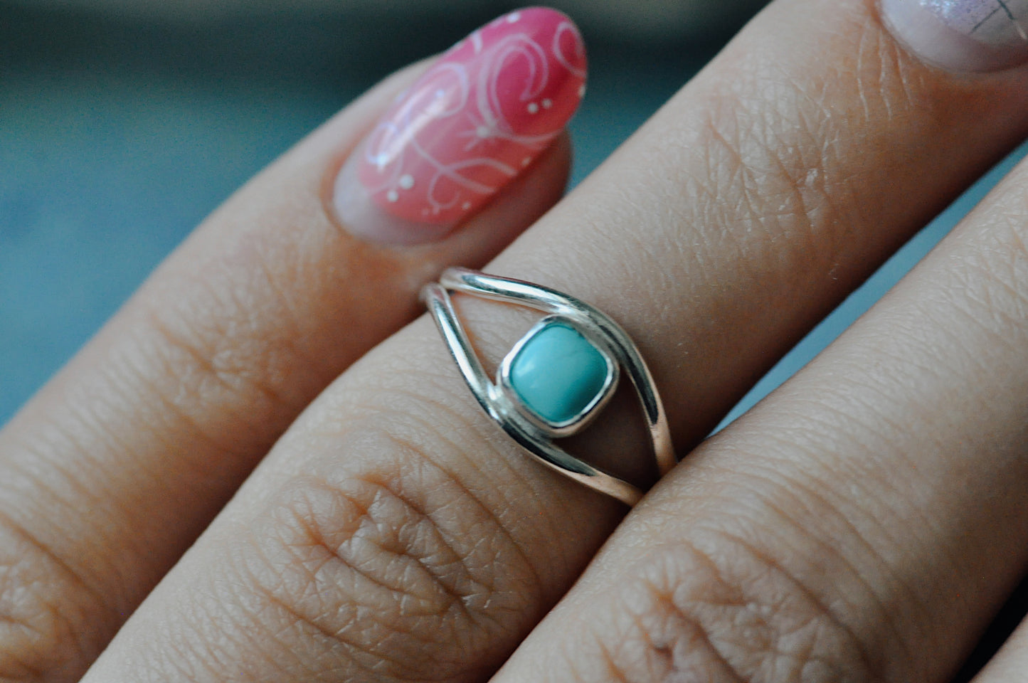 Turquoise Toe Ring