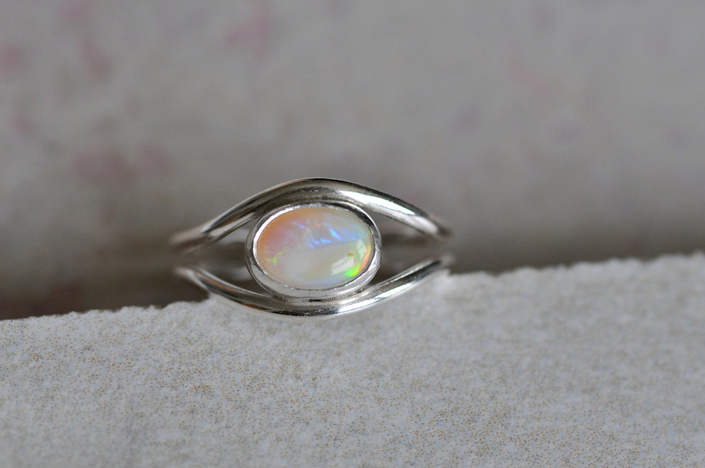 Australian Opal Toe Ring