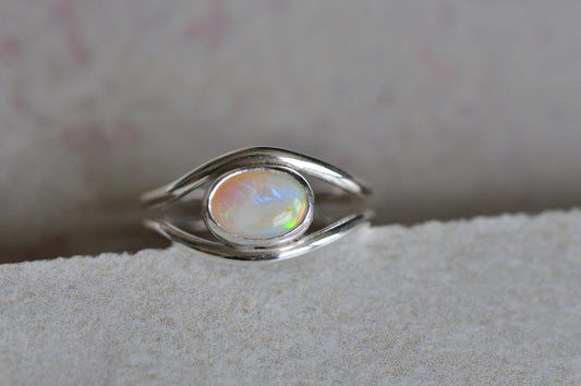 Australian Opal Toe Ring