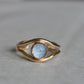 Aquamarine Toe Ring