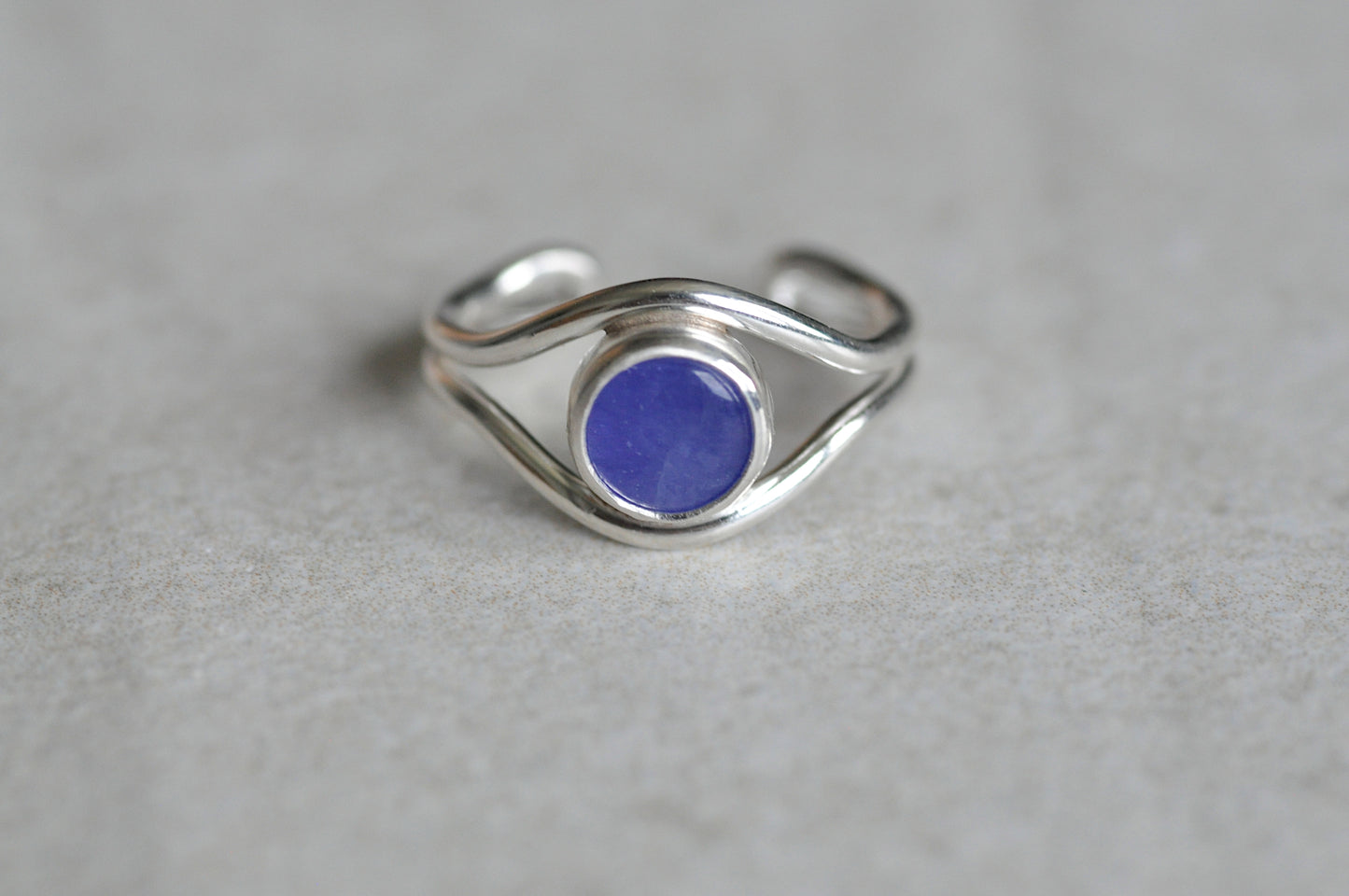 Tanzanite Toe Ring