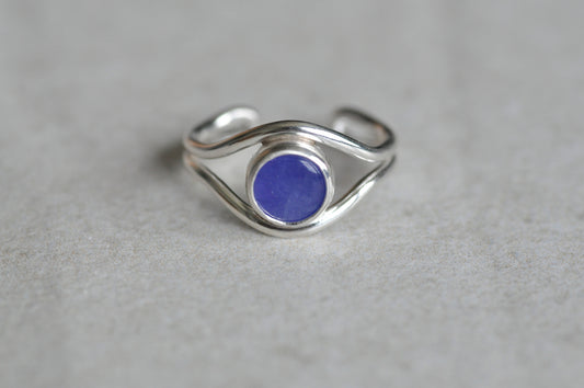 Tanzanite Toe Ring