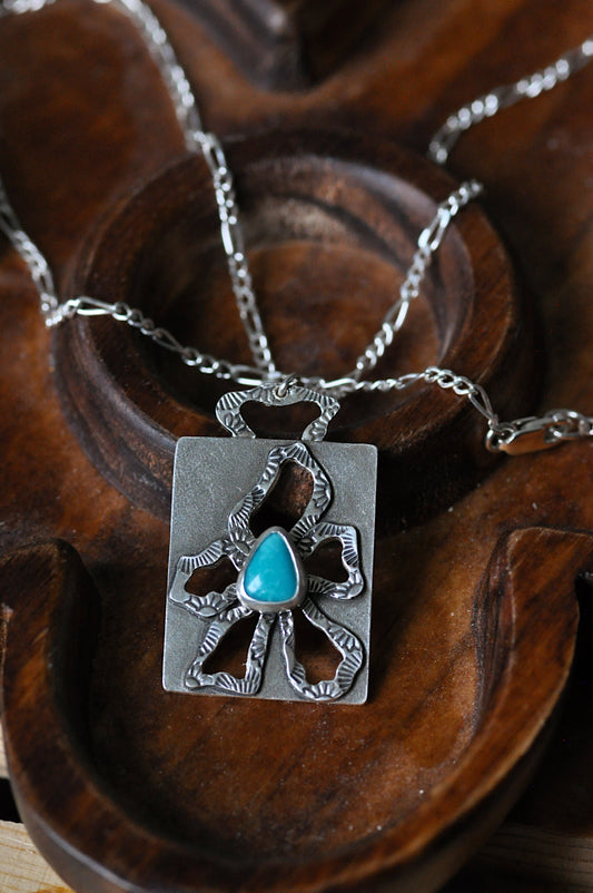 Turquoise Bloom Necklace