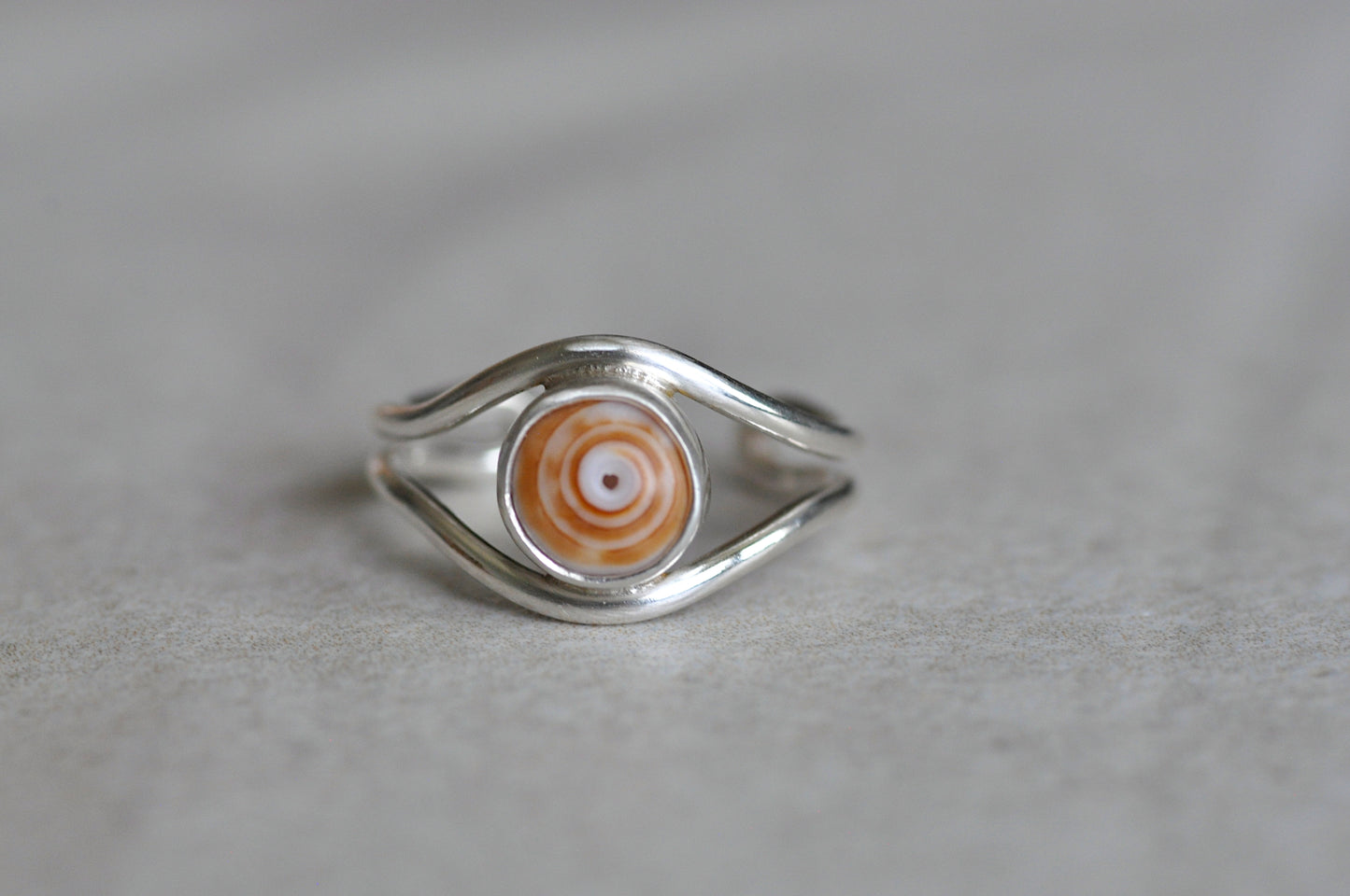 Seashell Toe Ring