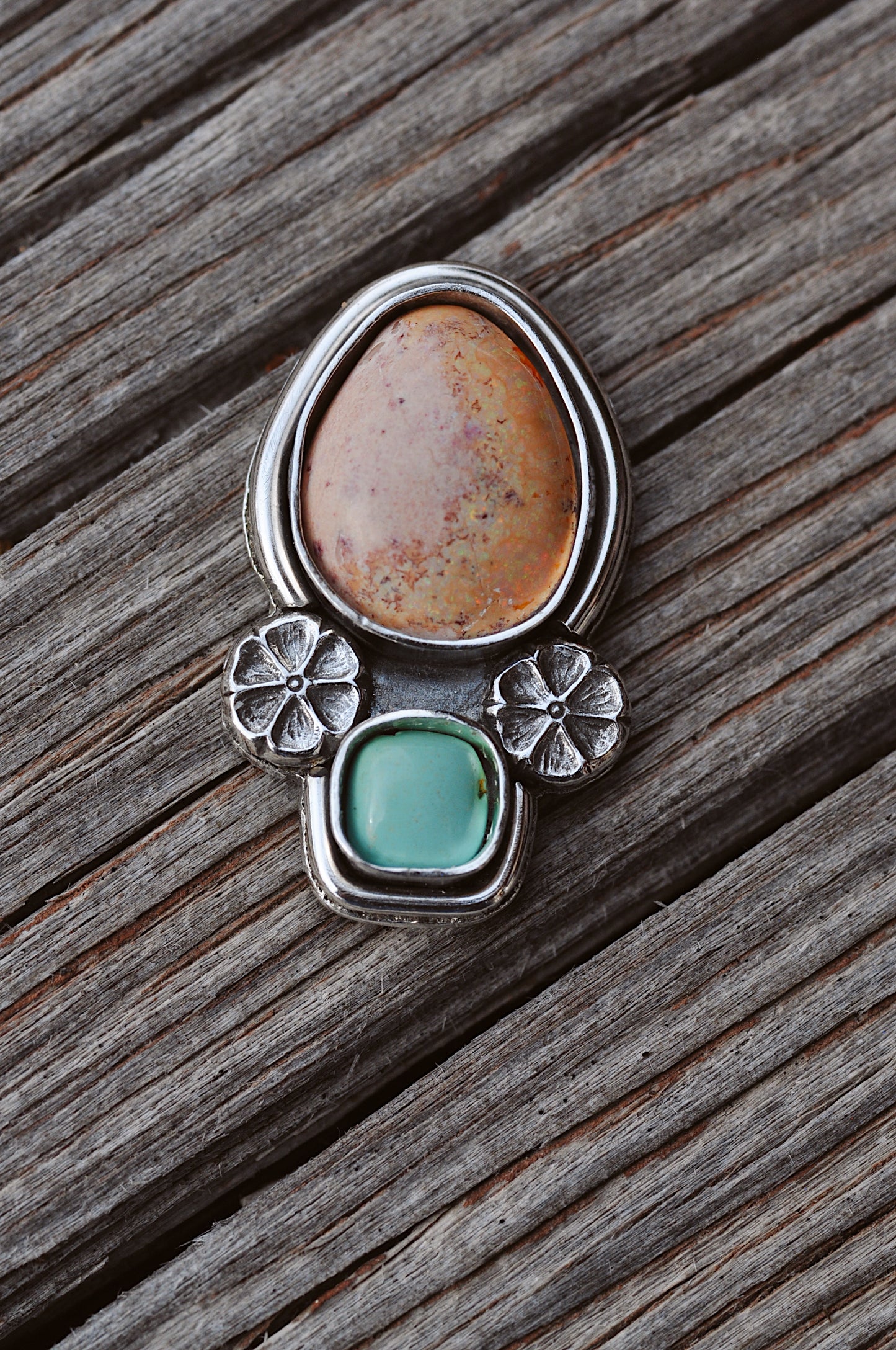 Sand & Sky Ring Made to Size