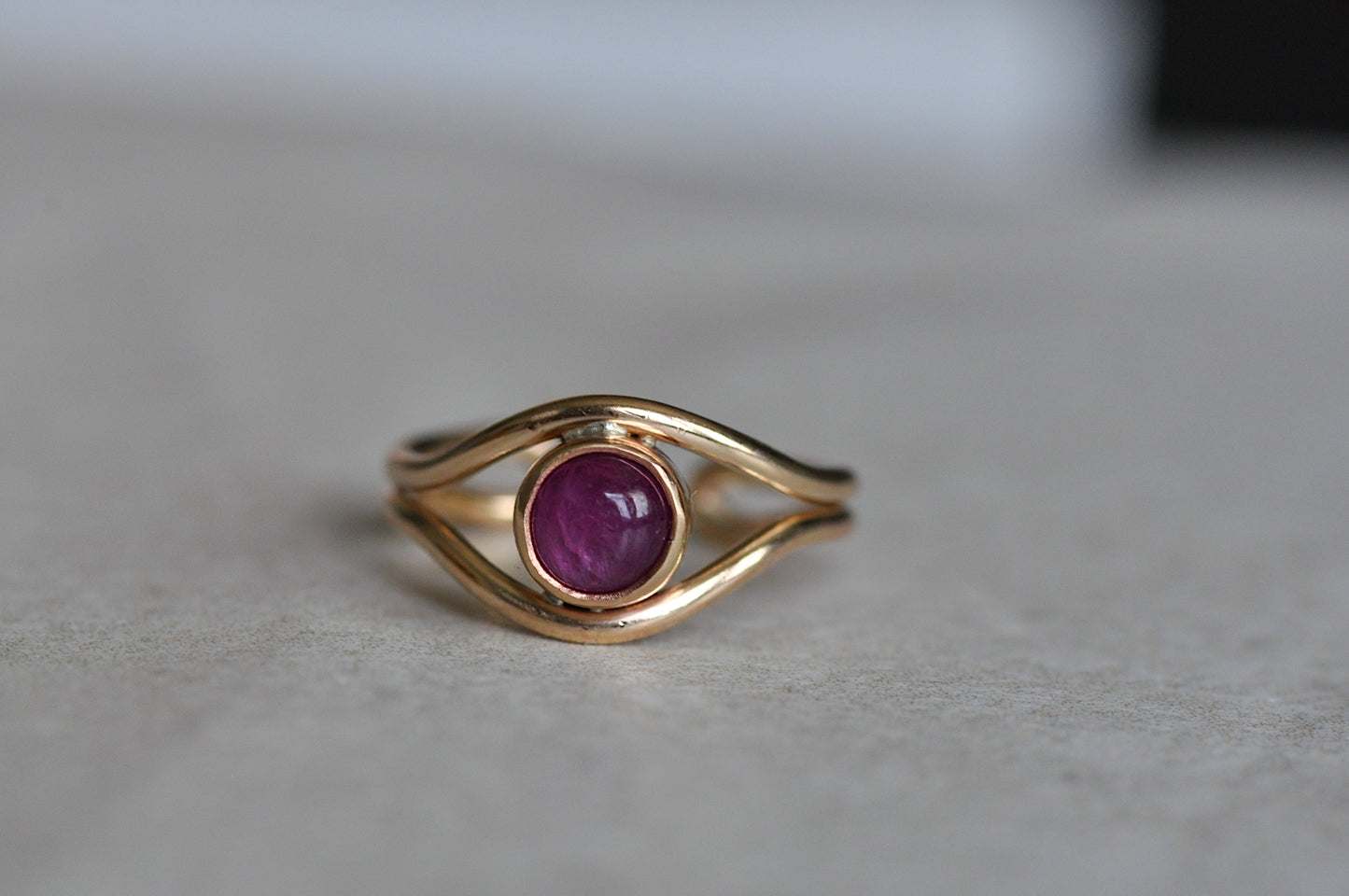 Ruby Toe Ring