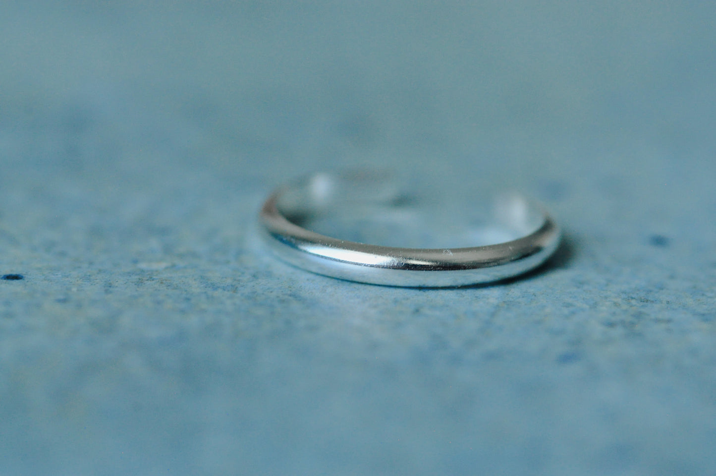 Silver Toe Ring Thin
