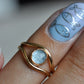 Aquamarine Toe Ring