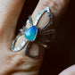 Opal Bloom Ring Size 9-9.5