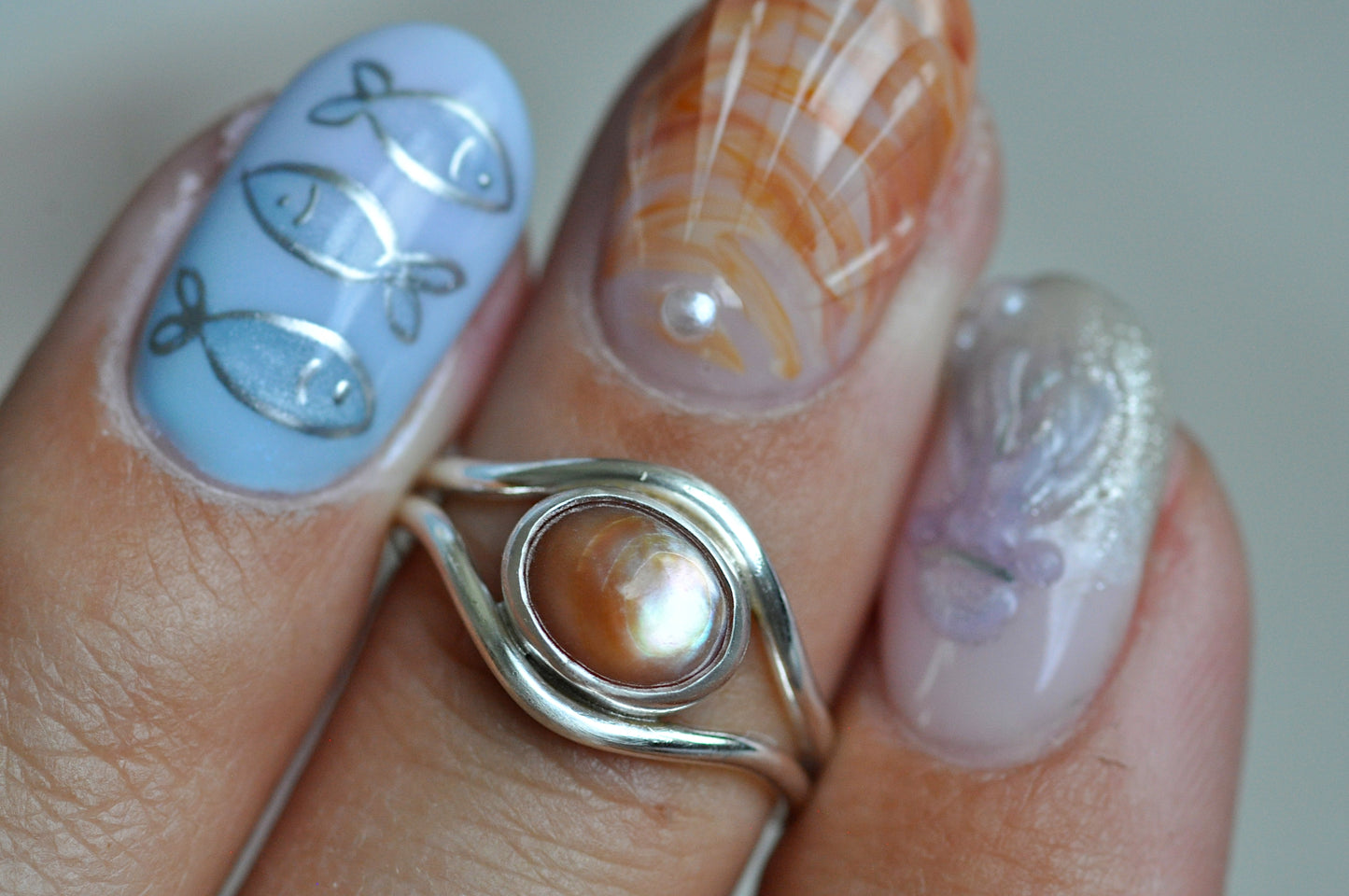 Pearl Toe Ring