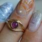Ruby Toe Ring
