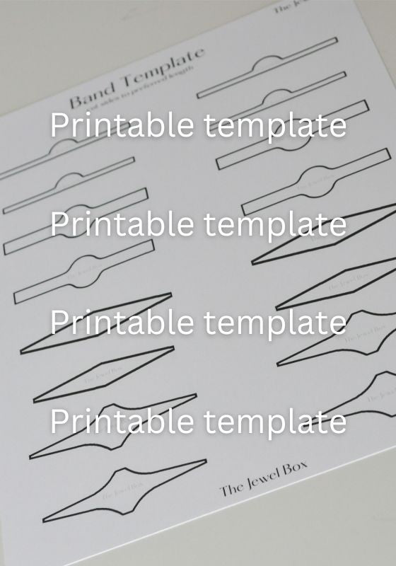 Ring Band Template