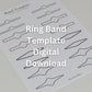 Ring Band Template