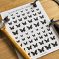 Butterfly Jewelry Template