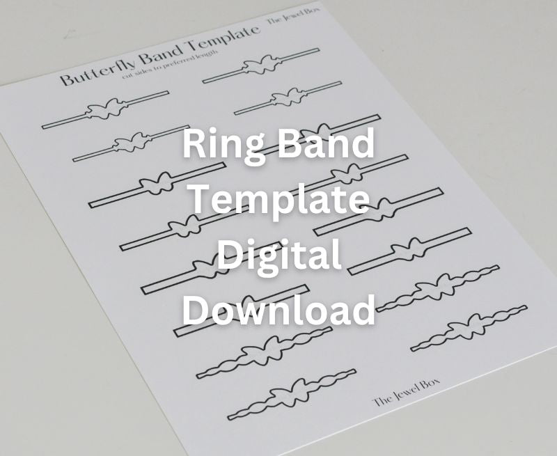 Butterfly Ring Band Template