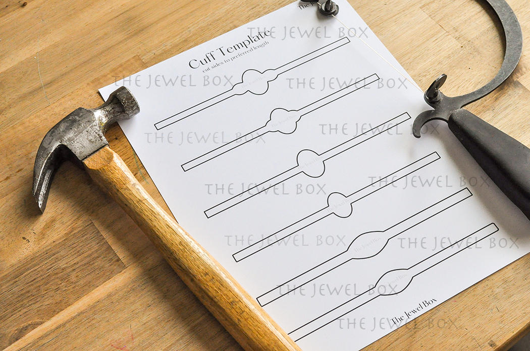 Cuff Bracelet Template