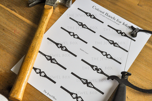 Inlay Ring Band Template