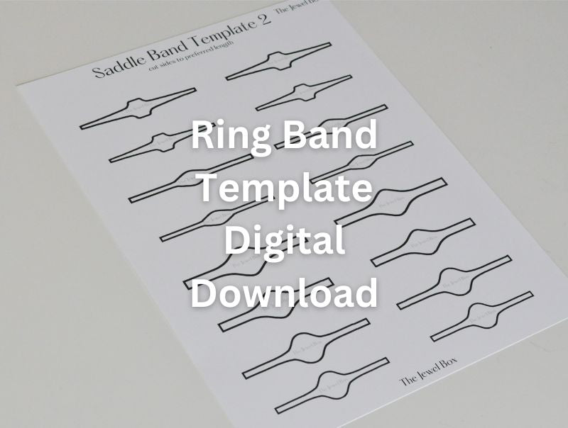 Saddle Ring Band Template